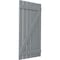 Ekena Millwork Americraft 6-Board (2 Batten) Wood Spaced Board-n-Batten Shutters w/ Z-Bar, ARW102SB623X77CHH, PR ARW102SB623X77CHH - alternate 5